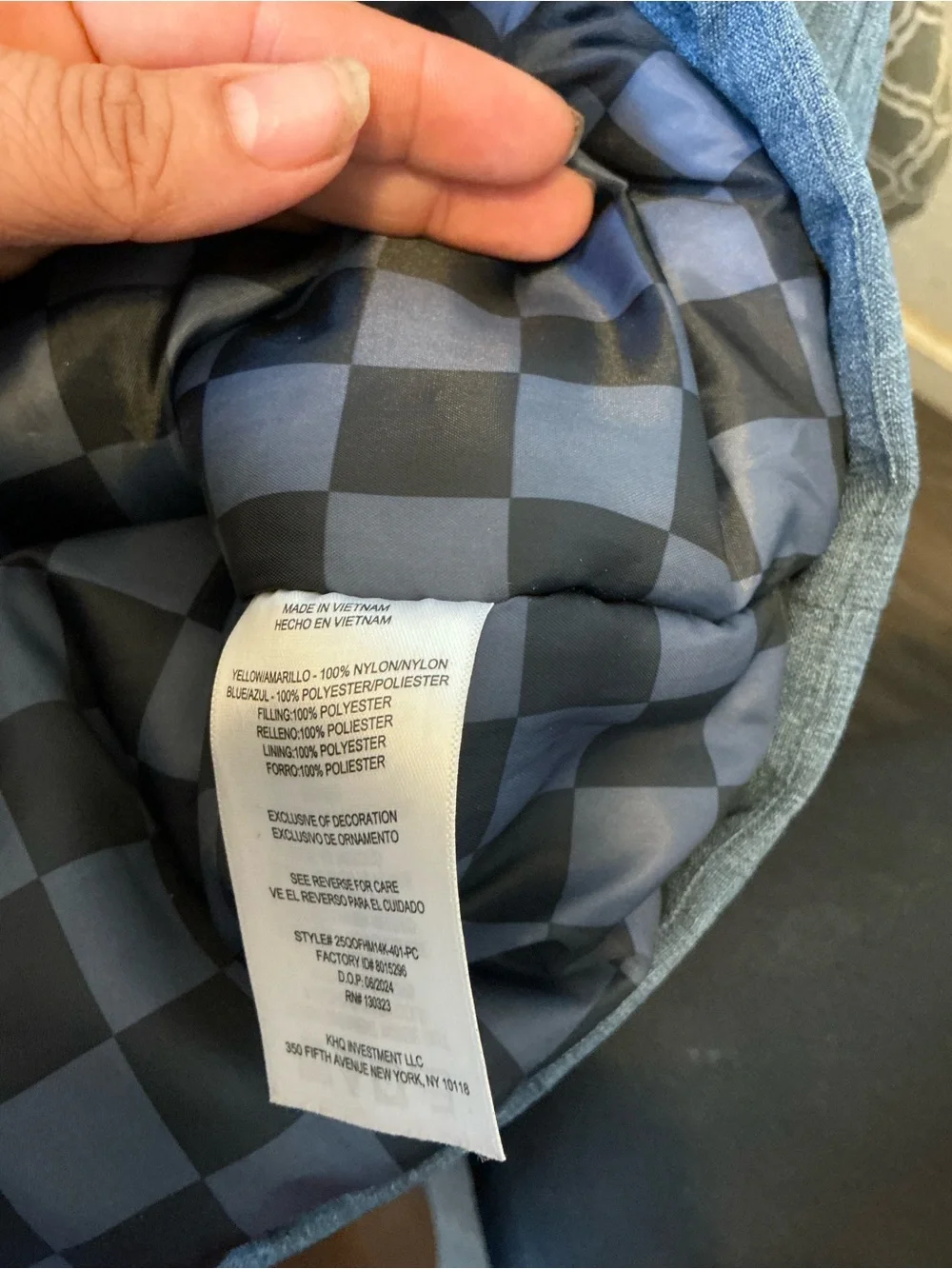 Quiksilver Kids Hooded Raincoat in Yellow and Gray size 14-16